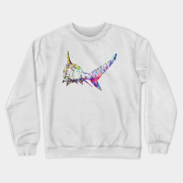 Shark Crewneck Sweatshirt by erzebeth